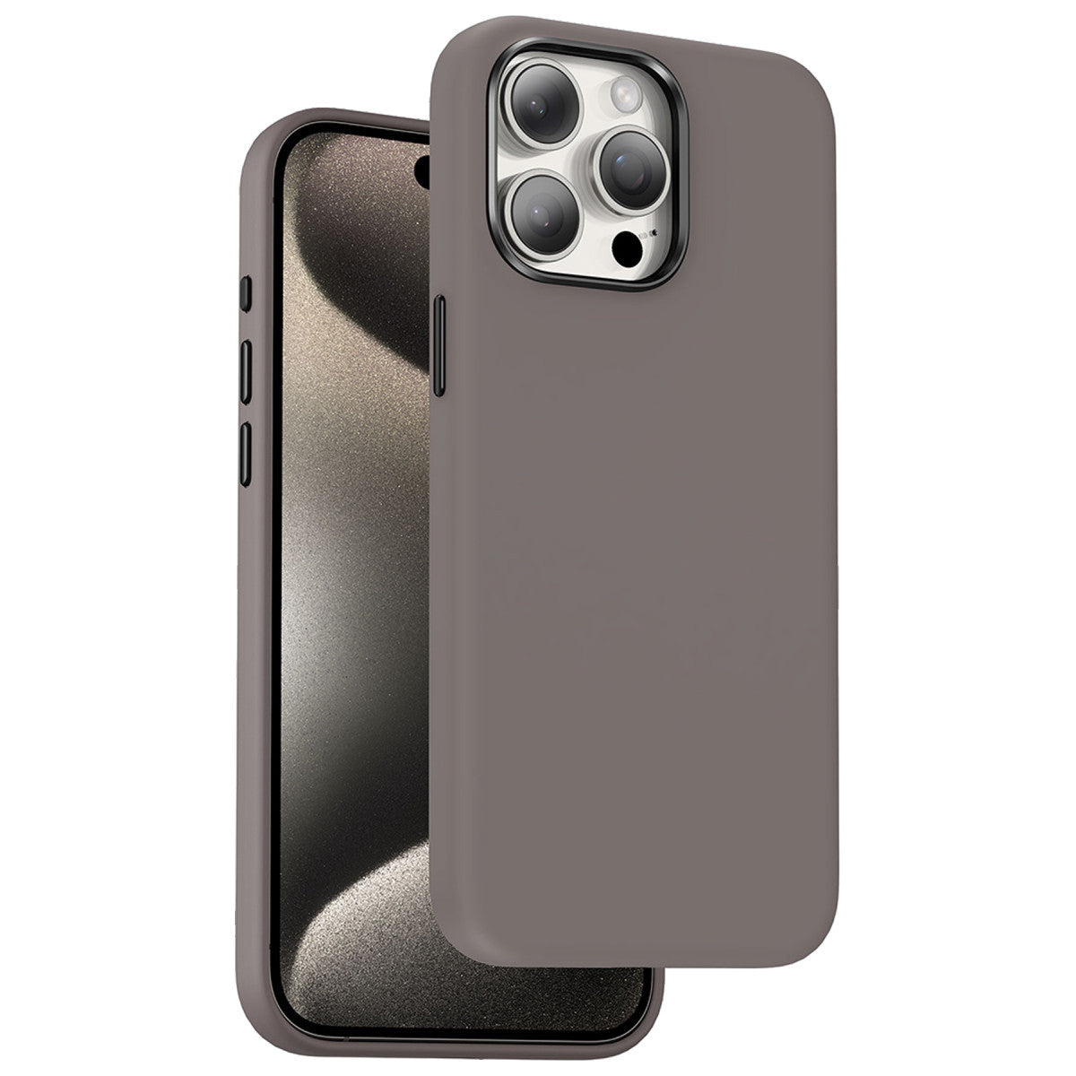 Keephone Apple iPhone 15 Pro Max Rosana Silikon Kılıf